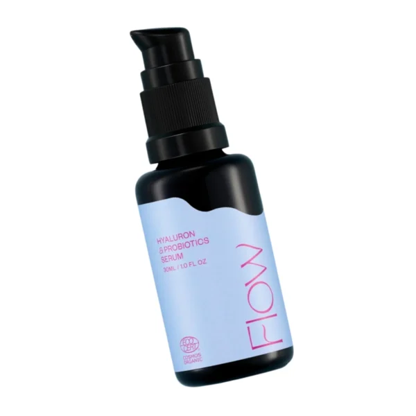 Flow Cosmetics Hyaluron & Probiotics Serum – натурален хидратиращ серум с хиалуронова киселина и пробиотици