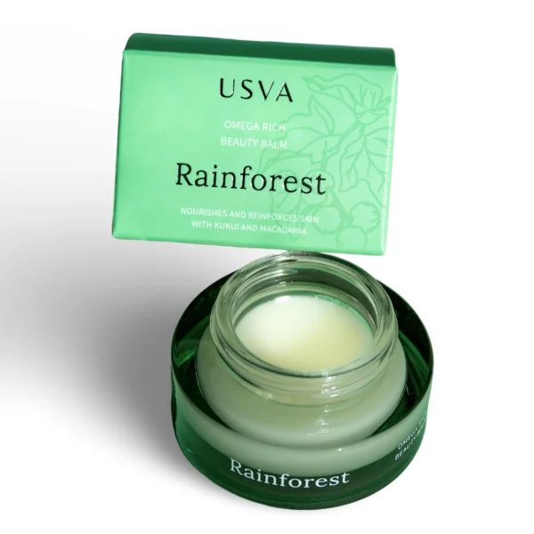 Usva Rainforest Beauty Balm – натурален балсам за суха кожа без аромат с кукуи и макадамия