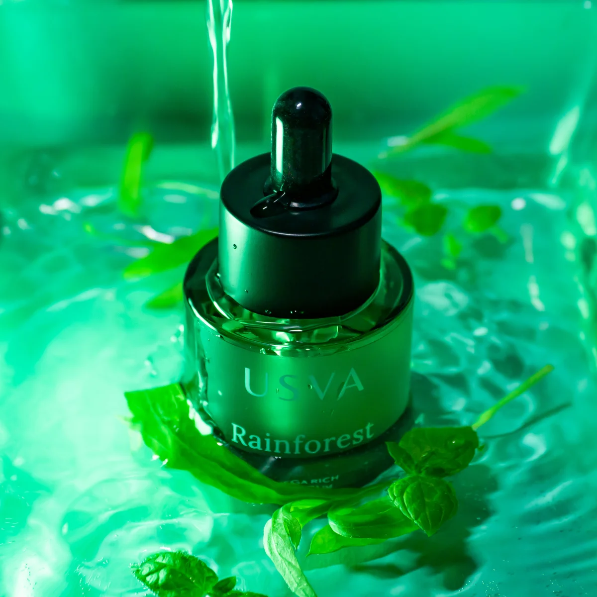 Usva Rainforest Oil Serum – натурален възстановяващ серум за суха кожа с кукуи и макадамия