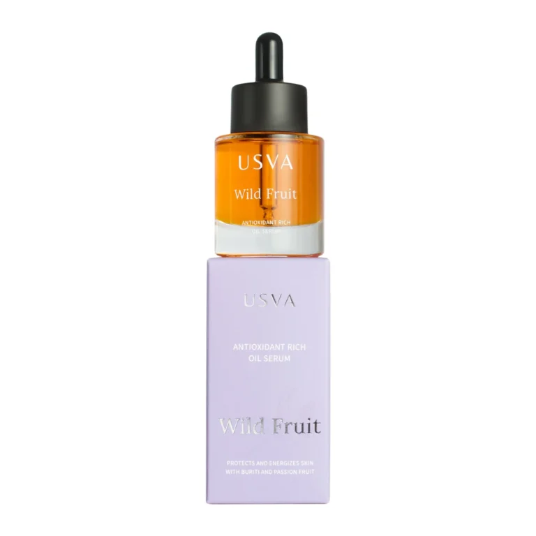 Usva Wild Fruit Oil Serum – натурален озаряващ серум за лице с бета-каротин и пасифлора