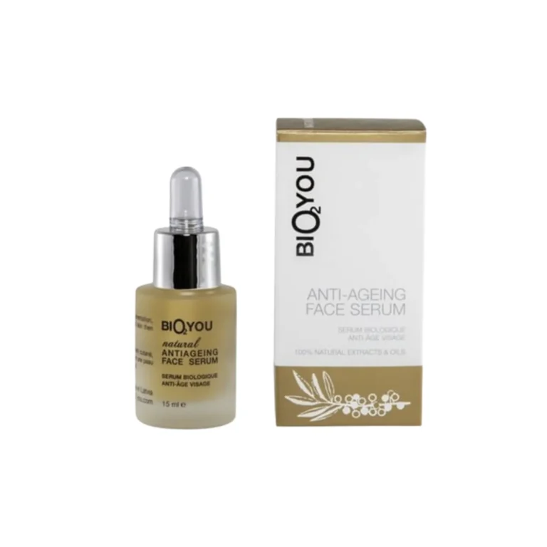 Bio2You Anti-Aging Serum 15ml – натурален концентрат с витамин С и бял равнец за пигментни петна