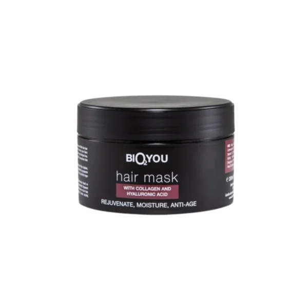 Bio2You Natural Hair Mask – натурална възстановяваща маска за коса с колаген и хиалуронова киселина