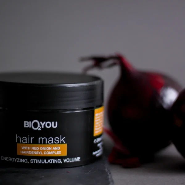 Bio2You Natural Hair Mask – натурална маска за коса с червен лук и колаген за растеж