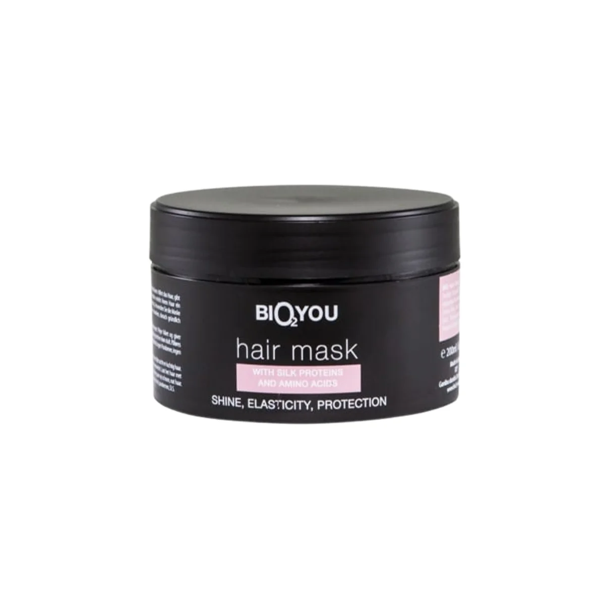 Bio2You Natural Hair Mask – натурална маска за коса с копринени протеини и облепиха за блясък