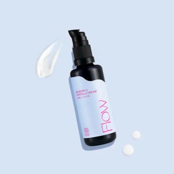 Flow Bilberry & Centella Cream – балансиращ крем за мазна кожа и акне