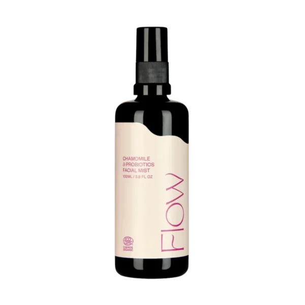 Flow Cosmetics Chamomile & Probiotics Mist – био вода от лайка за чувствителна кожа и периорален дерматит