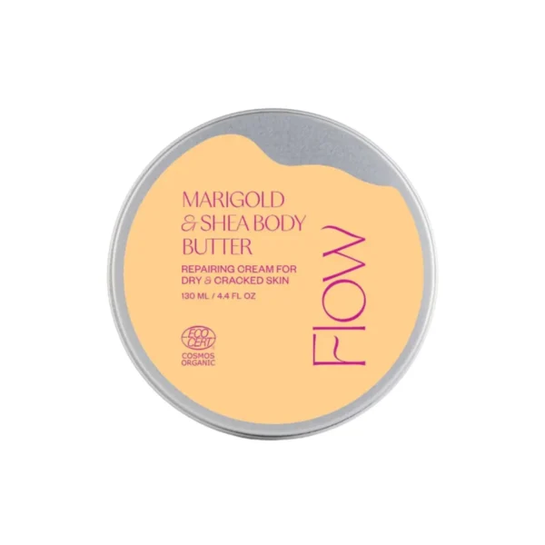 Flow Cosmetics Marigold Body Butter – био масло от невен за напукани пети и суха кожа