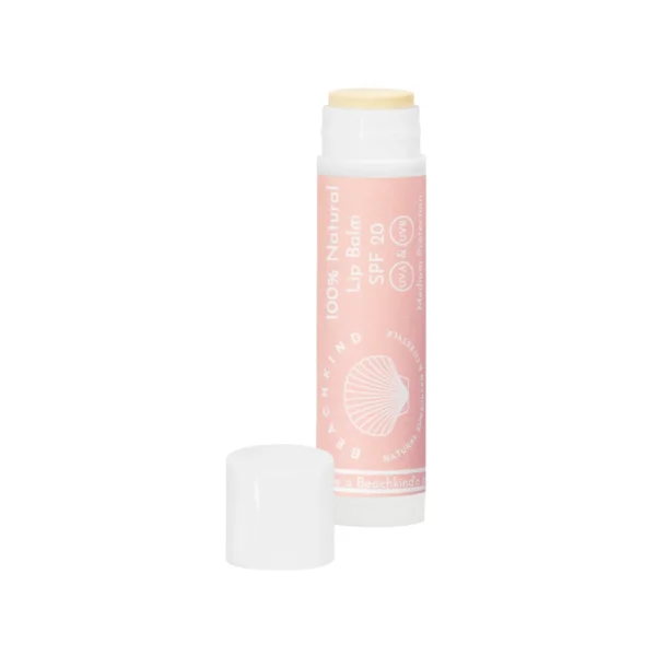 Натурален балсам за устни без аромат Beachkind SPF 20 от Scandi Naturals