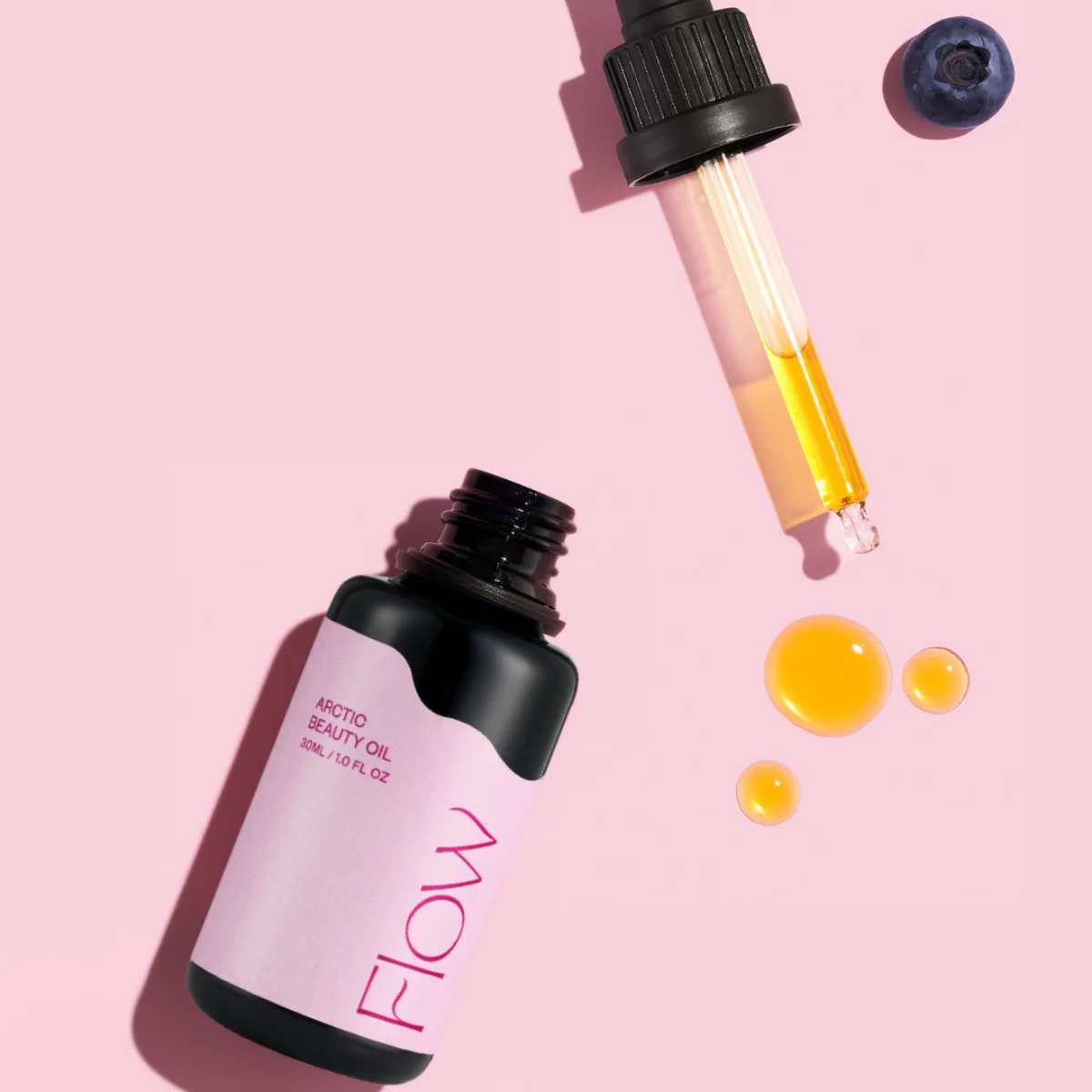Flow Cosmetics Arctic Beauty Oil натурално олио за лице с арктически плодове за суха кожа