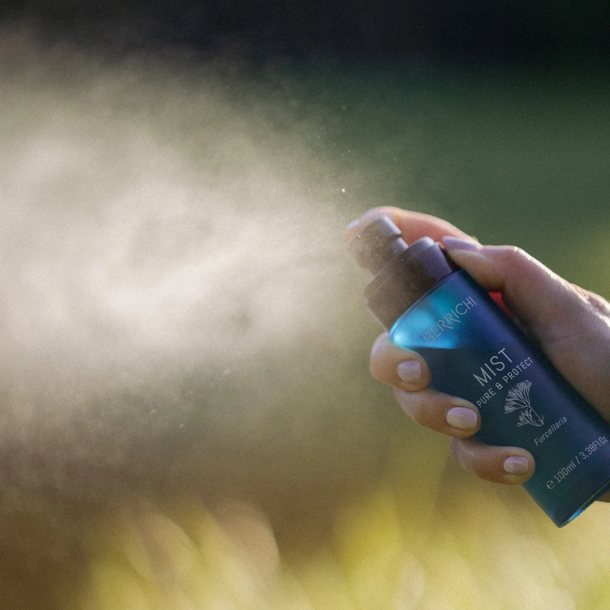 Berrichi Face Spray Mist натурален хидратиращ мист за лице с морски минерали
